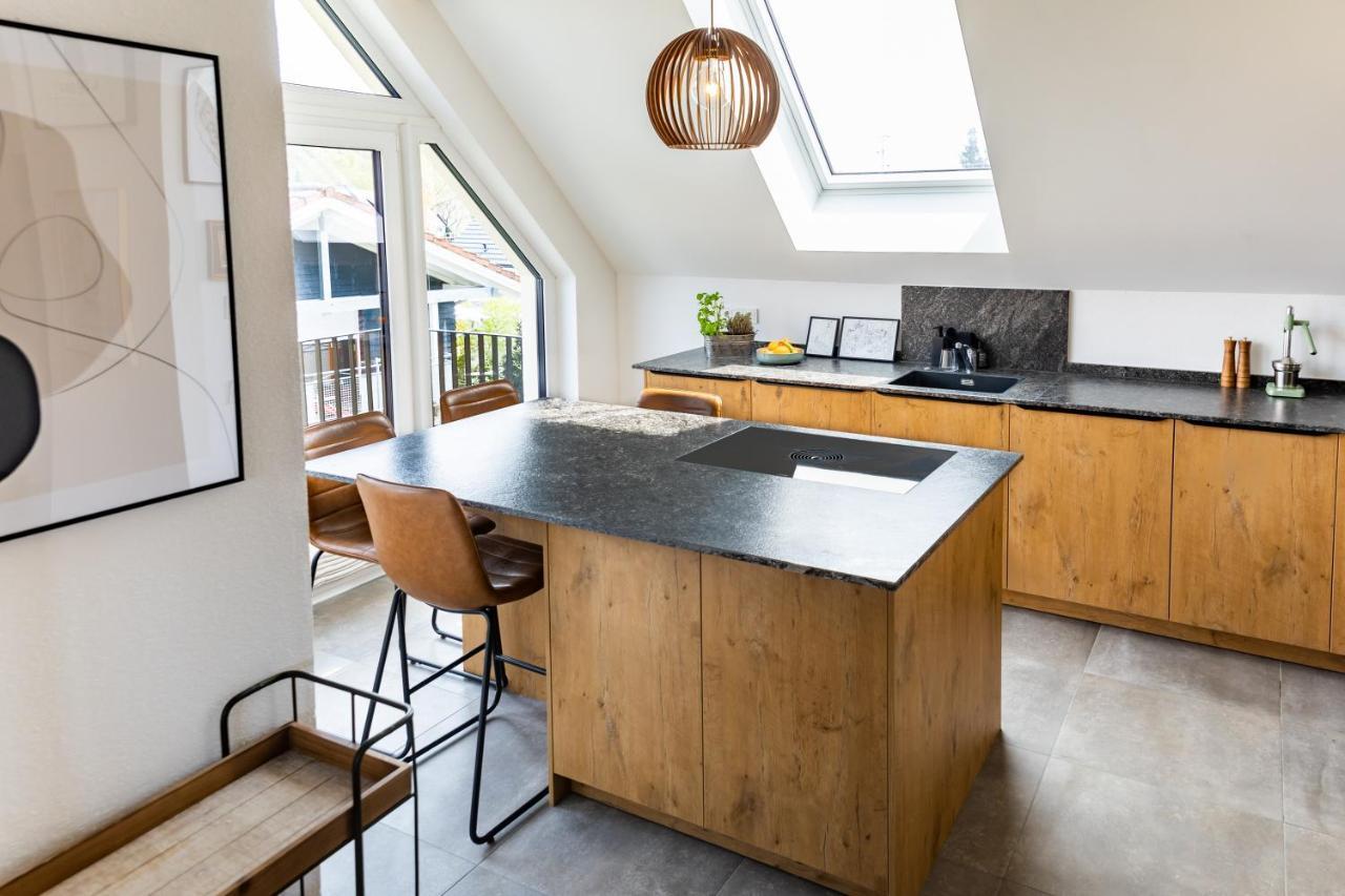 Design Wohnung 'Eiche' Auf Dem Bodanrueck Radolfzell am Bodensee Esterno foto